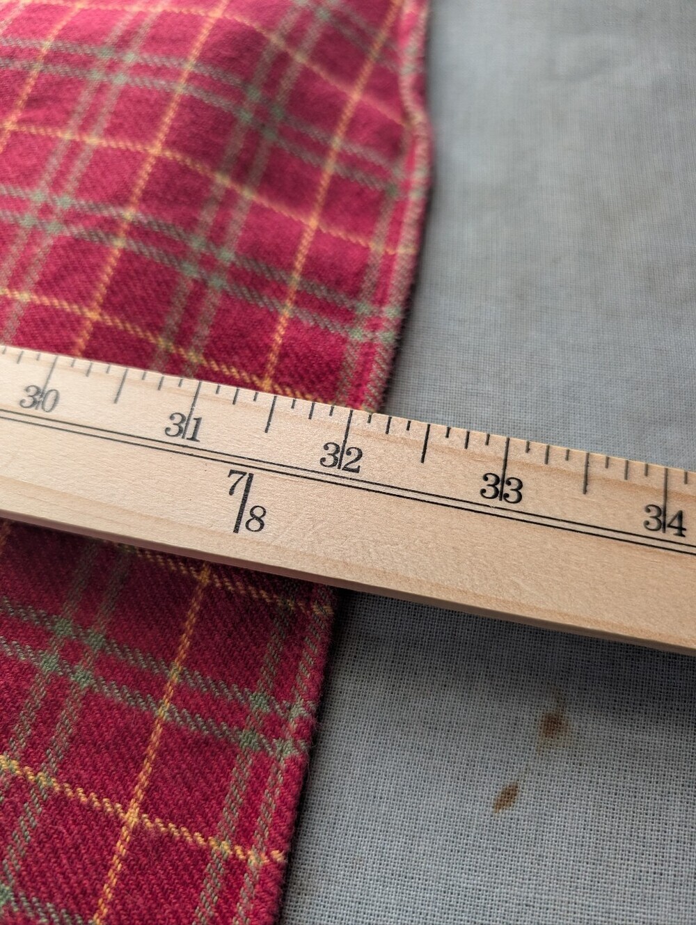 Faconnable Red and Yellow Plaid Button-Down Flannel - Picture 6 of 6